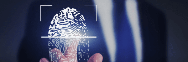 Fingerprint scanning using artificial intelligence.