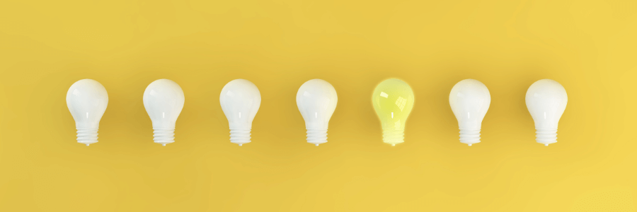 yellow, tips, bulb