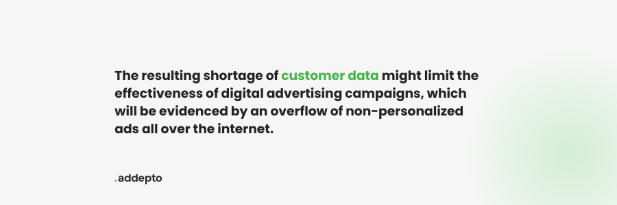 How will the loss of third-party cookies affect advertisers?