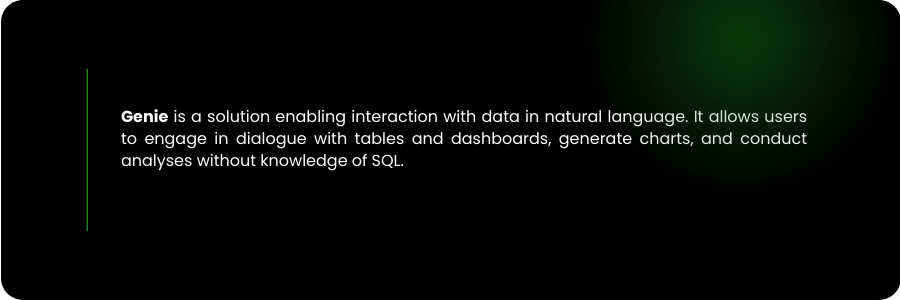 What is Genie Databricks