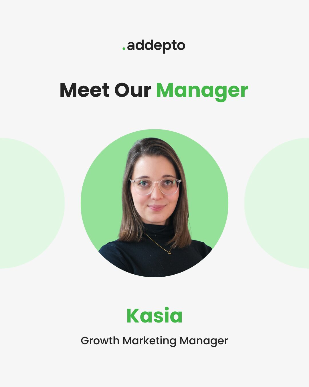 Kasia Zielosko - Growth Marketing Manager Addepto