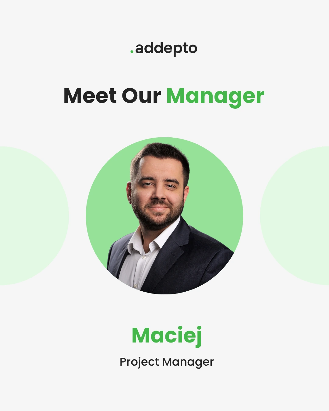 Graphic with manager Manager